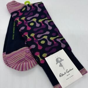 NWT New Robert Graham Socks Made in Peru